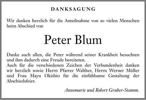 Peter Blum Hommages