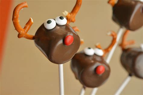 Chocolate Covered Marshmallow Reindeer