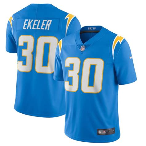 Men’s Los Angeles Chargers Austin Ekeler Nike Powder Blue Vapor Limited ...