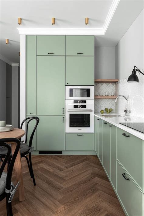 Дизайн кухни: 47698 фото на INMYROOM | Kitchen tiles design, Kitchen ...