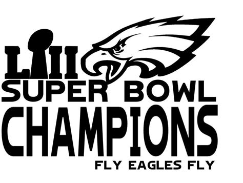 Black and White Philadelphia Eagles Logo - LogoDix