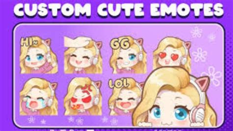 Create Custom Twitch Emotes Tik Tok Emotes And Badges By Wendyy Jones Fiverr