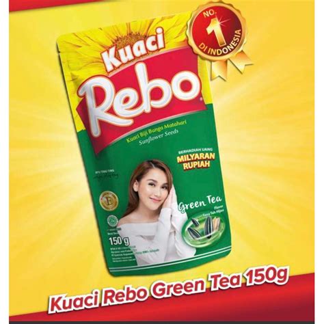 Jual Kuaci Rebo Kemasan Gr Kuaci Green Tea Rebo Original Milk