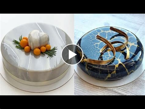 Top Yummy Chocolate Mirror Glaze Cake Recipe Satisfying Cake Videos