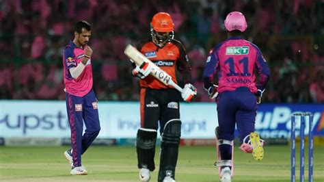 Ipl 2023 Srh Vs Rr आखिरी गेंद पर नो बॉल बना Rr का काल Srh ने 4 विकेट से जीता मैच Sunrisers