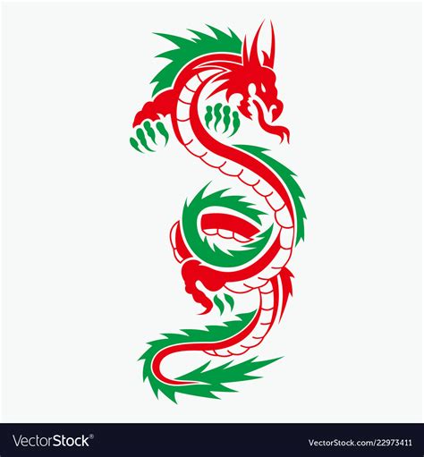 Dragon Royalty Free Vector Image Vectorstock