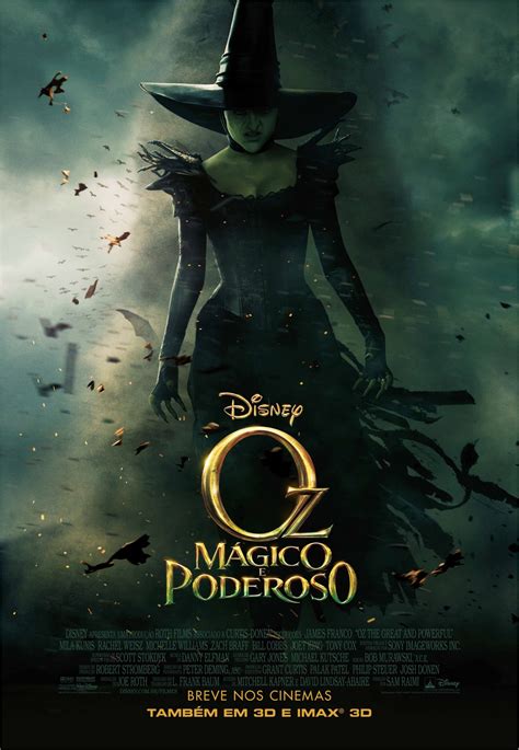 Cinema Falado Divulgado novo pôster de OZ Mágico e Poderoso