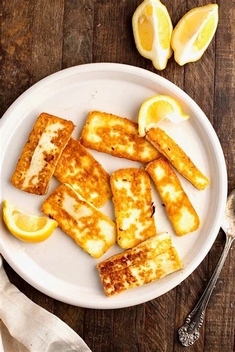 How To Cook Halloumi Cheese Pan Fried And Grilled Halloumi Recipe