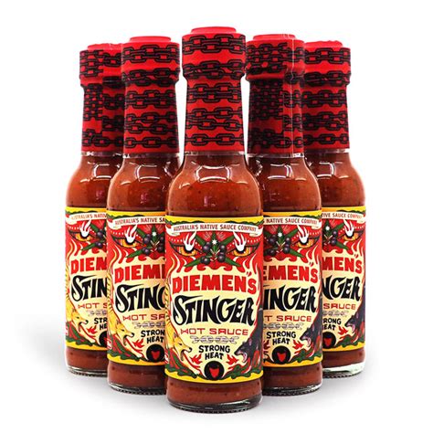 Diemen S Stinger Hot Sauce Chillibom Hot Sauce Australia