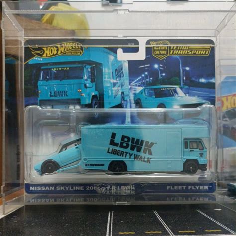 Jual Hot Wheels Premium Team Transport Nissan Skyline Gt R Lbwk Fleet Flyer Shopee Indonesia