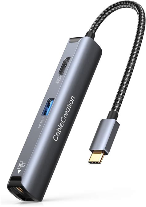 Amazon Ugreen Usb C In Usb Hdmi K Hz Rj Gbp Usb