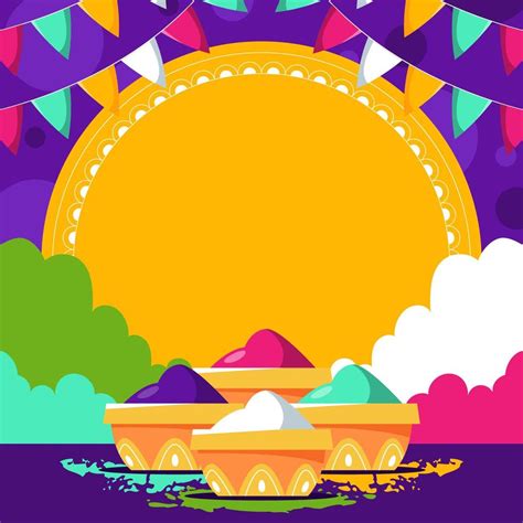 Holi Festival Background 2072834 Vector Art at Vecteezy