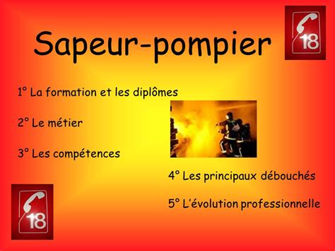 Fiche Metier Sapeur Pompier