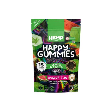 Gomitas Thc Hemp Ecuador Nanotech 15 Pack Seven Leaves