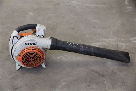 Stihl Bg 86 C Petrol Leaf Blower Year 2012 Fn 4659 Starts And Runs