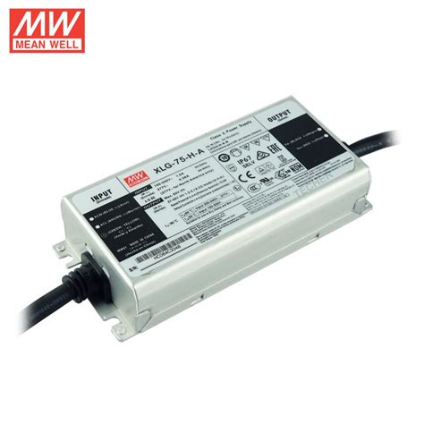 MEAN WELL XLG 75 H A Constant Power LED Driver 27 56V 75W Shopee Thailand