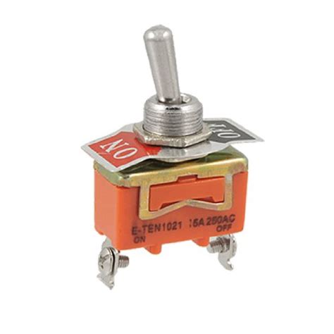 AC 250V 15A ON OFF SPST 2 Position 2 Pins Toggle Switch Uxcell TOGGLE