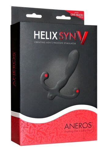 Aneros Helix Syn V Vibrating Prostate Massager Recharging Anal Butt