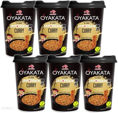 Oyakata Danie instant z sosem japońskie curry Zestaw 6 x 90 g Ceny i