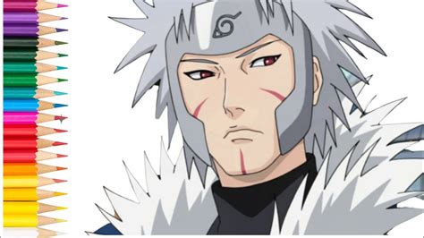 How To Draw Tobirama Senju Les Than 5 Minute Naruto Shippuden