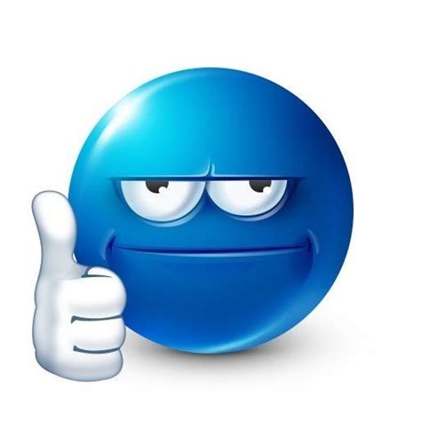 Pin By Mesc On Emojis Blue Emoji Funny Emoji Faces Funny Emoticons