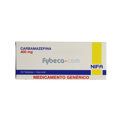 Carbamazepina Mg Por Unidad Fybeca