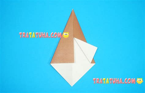 Origami Kitten: Guidance and Diagram for Kids