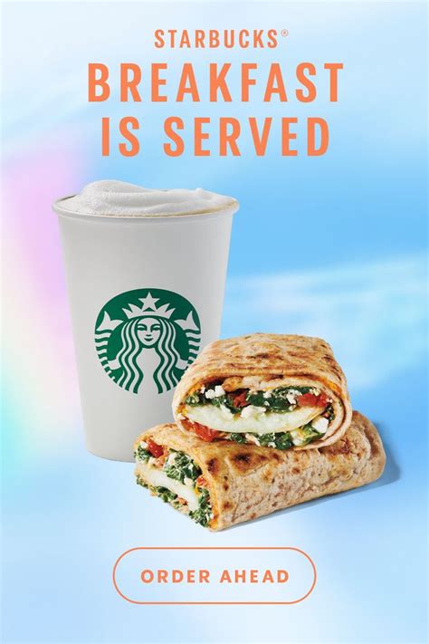 Starbucks Breakfast is served | Starbucks breakfast, Food ads, Starbucks