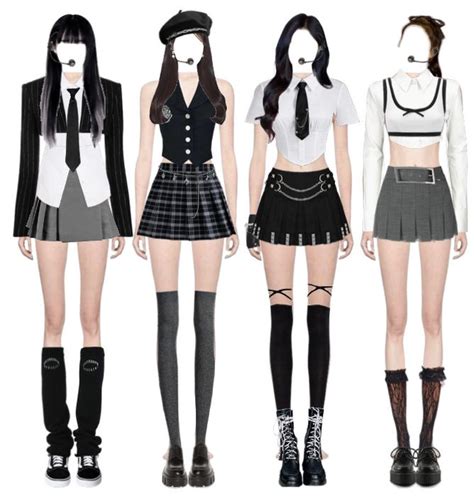 Blackpink Shut Down Stage Outfits Outfit Shoplook Artofit