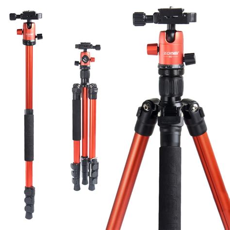 Pro Camera Tripod Zomei M Lightweight Aluminium Alloy Stand Tripod