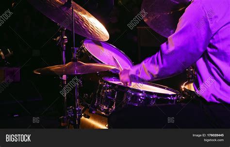 Drummer Plays On Drum Image And Photo Free Trial Bigstock