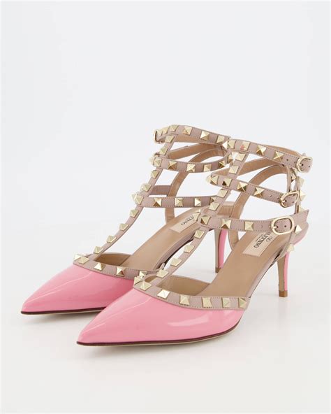 Valentino Garavani Damen Slingback Sandaletten Ankle Strap Rockstud T