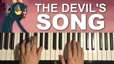 The Cuphead Show The Devil’s Song Piano Tutorial Lesson Youtube