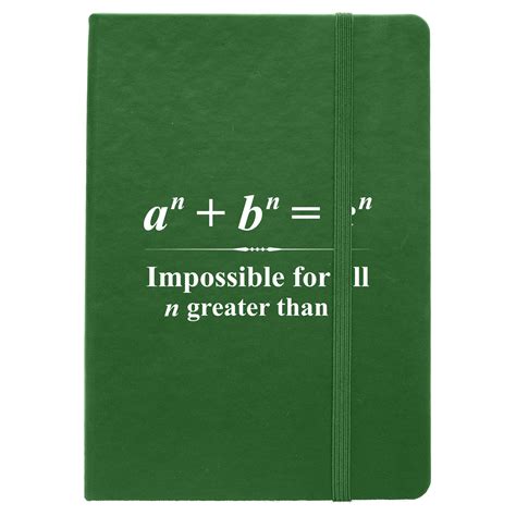 Fermats Last Theorem Notebook Maths Notebook Beautiful Equations