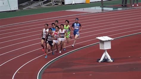 2017静岡県高校総体 男子800m 準決勝2組 Youtube