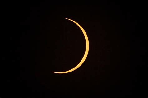 Photograph of the Annular Solar Eclipse from Delhi, India : r ...