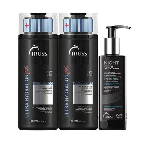 Kit Truss Ultra Hydration Plus Night Spa Kit De Tratamento Para