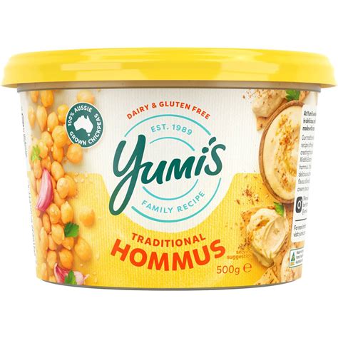 Yumi S Traditional Middle Eastern Hommus G Woolworths