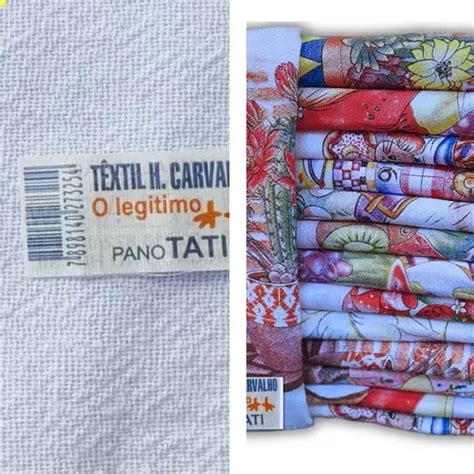 Pano De Prato P De Galinha Tati Estampado Atacado Kit Un