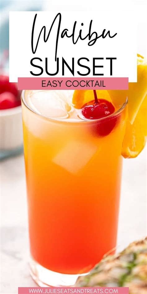 Malibu Sunset Cocktail Recipe Artofit