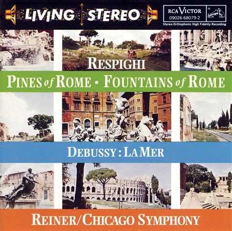 Respighi Pines Of Rome Fountains Of Rome Debussy La Mer Amazon