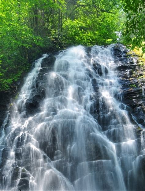 "Crabtree Meadows Waterfall Blue Ridge Parkway NC" by Todd Bush | Blue ...