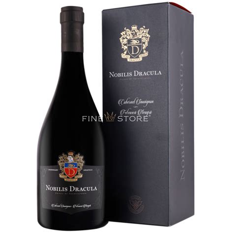 Nobilis Dracula Merlot Cabernet Sauvignon Feteasca Neagra Cutie Cadou