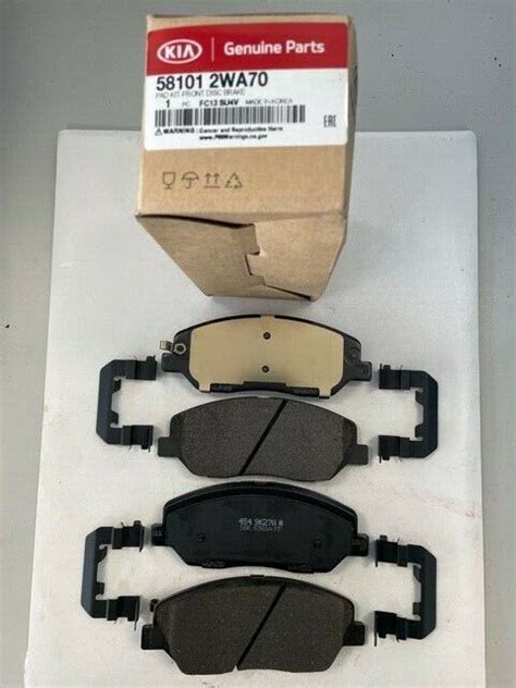 Details About Kia Sorento Front Brake Pads 581012WA70 for sale online ...