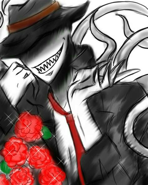 Offenderman Flowers Roses Creepypasta Slenderman Creepypasta