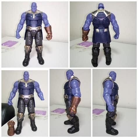 Marvel Legends Armored Thanos Mcu Baf Infinity Gauntlet Kitbash Custom