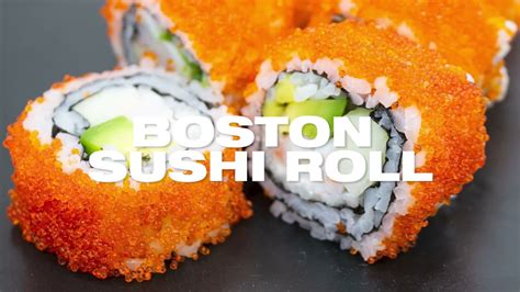 Boston Roll Sushi Recipe Youtube