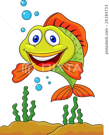 Cartoon Happy Fish