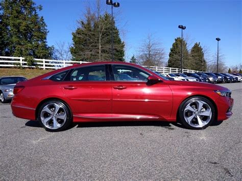 Radiant Red Metallic Honda Accord Sedan