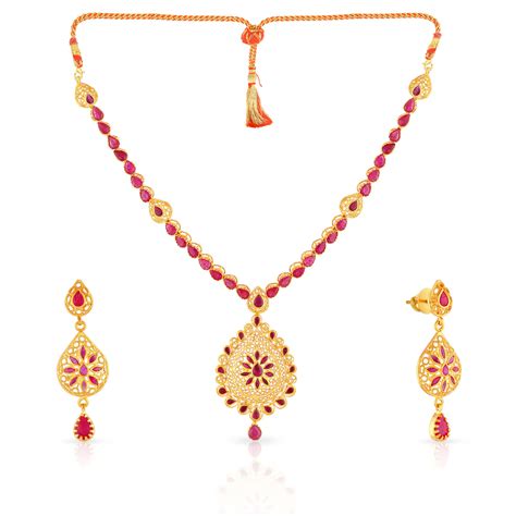 Ruby Set Malabar Gold Atelier Yuwa Ciao Jp